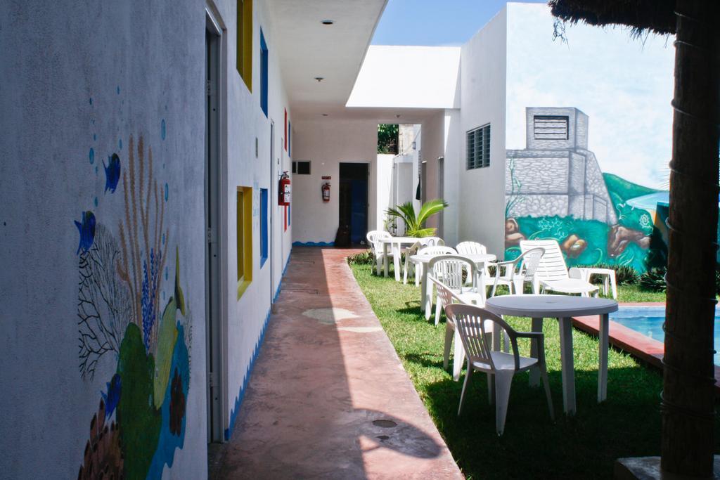 Hostal Vive La Vida 신데 델 카르멘 외부 사진
