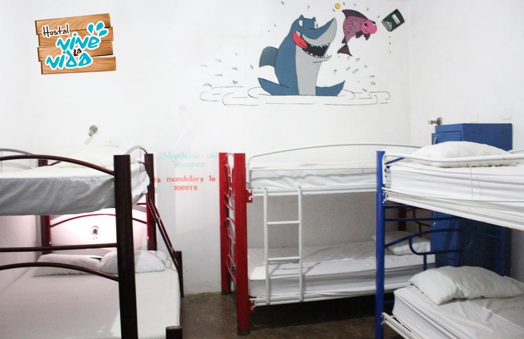 Hostal Vive La Vida 신데 델 카르멘 외부 사진